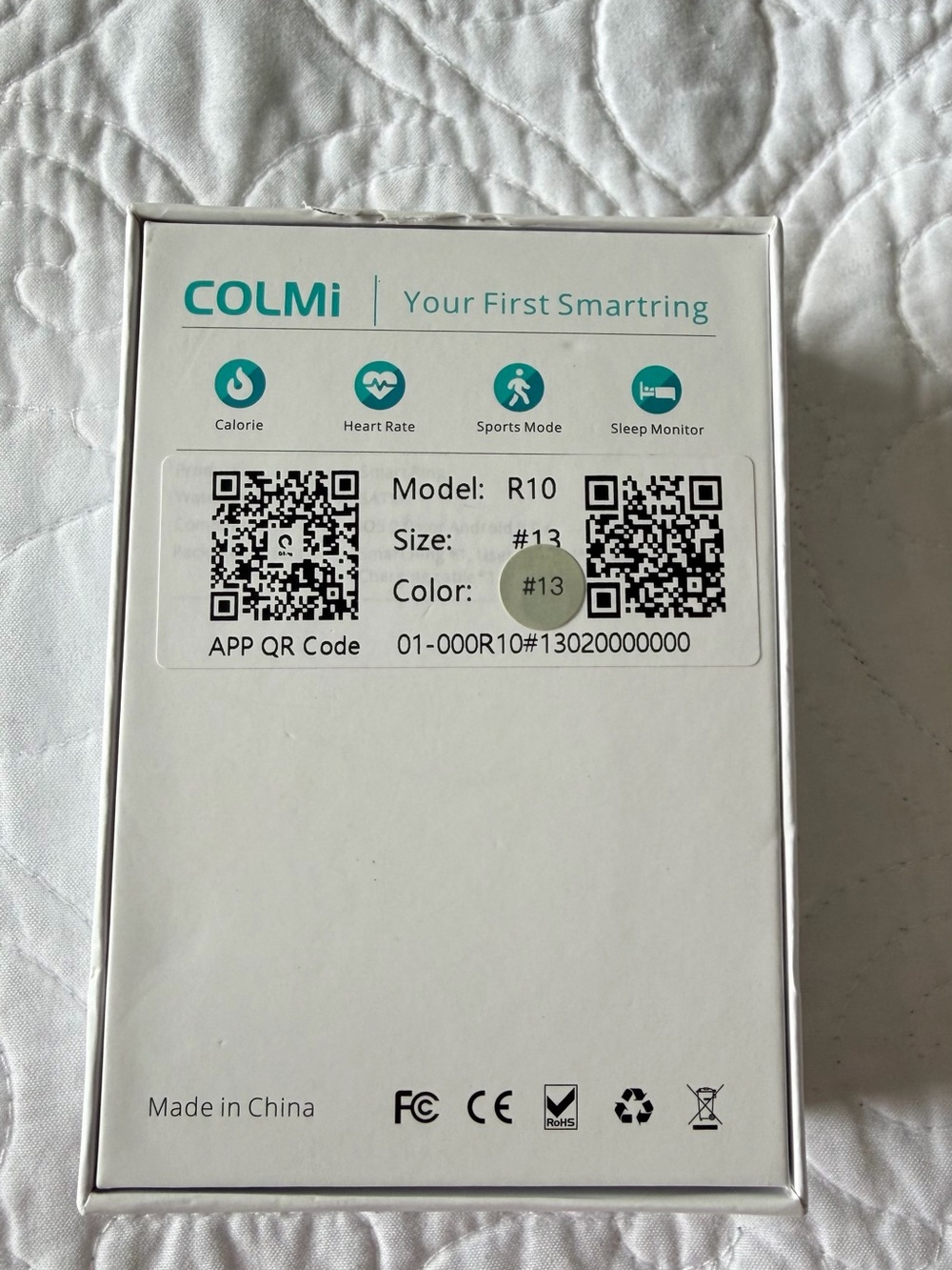 Colmi R10 Smart Ring - Silver - Picture 5 of 6